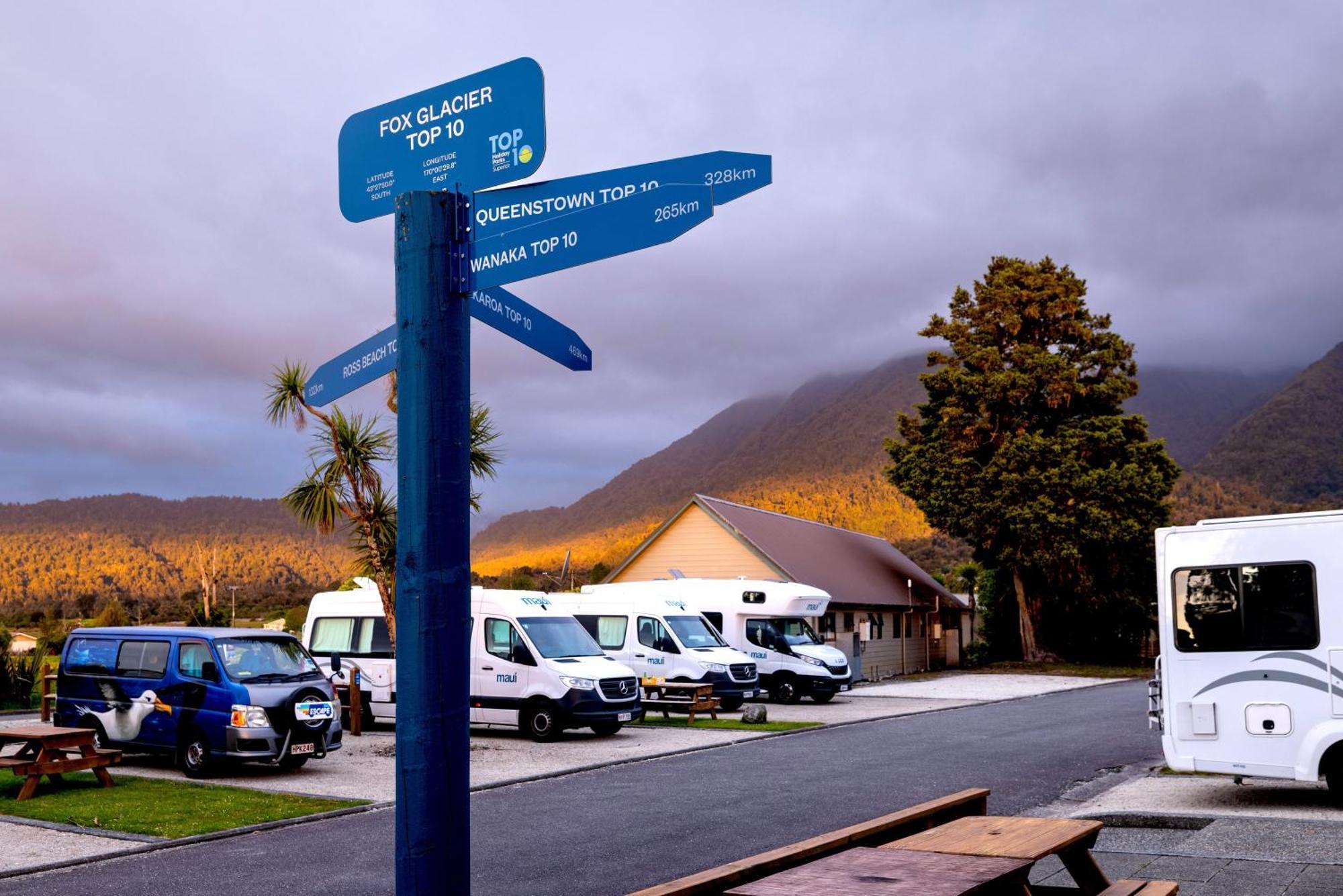 Fox Glacier Top 10 Holiday Park & Motels Zewnętrze zdjęcie